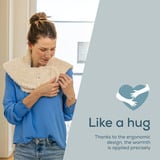 Beurer HK 165 Huggy Creme, Varme pude Hvid