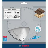 Bosch 2 608 837 698 rundsavklinge 18,4 cm 1 stk Hårdt træ, Blødt træ, 18,4 cm, 1,6 cm, 1,1 mm, 7900 rpm, 1,6 mm