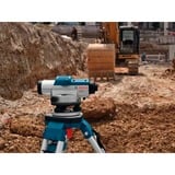 Bosch GOL 26 G + GR 500 + BT 160 Linjeniveau 100 m, Lydstyrkejustering Blå, 100 m, 1,6 mm/m, 360°, Vandret, Linjeniveau, Sort, Blå, Sølv