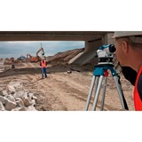 Bosch GOL 26 G + GR 500 + BT 160 Linjeniveau 100 m, Lydstyrkejustering Blå, 100 m, 1,6 mm/m, 360°, Vandret, Linjeniveau, Sort, Blå, Sølv