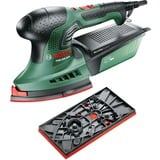 Bosch PSM 200 AES Multi slibemaskine 26000 OPM Sort, Grøn, Rød, Multi Sander Grøn/Sort, Multi slibemaskine, Velcro, Sort, Grøn, Rød, 6000 OPM, 26000 OPM, 1,8 mm