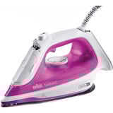 Braun TexStyle 5 SI 5225 PU, Dampstrygejern Violet/Hvid