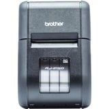 Brother RJ-2150 POS printer 203 x 203 dpi Kabel & trådløs Direkte termisk Mobil printer, Kvitterings printer Sort, Direkte termisk, Mobil printer, 203 x 203 dpi, 6 tomme/sek., 152 mm/sek., 6 cm