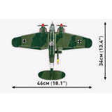 COBI Heinkel HE 111 H-22 med V1 flyvebombe - Executive Edition, Bygge legetøj 