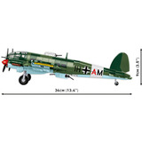 COBI Heinkel HE 111 H-22 med V1 flyvebombe - Executive Edition, Bygge legetøj 