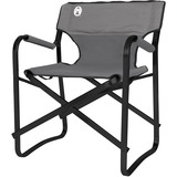 Coleman Steel Deck Chair, Stol grå/Sort
