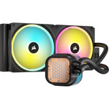 Corsair iCUE LINK H115i RGB Renoveret, Vandkøling Sort