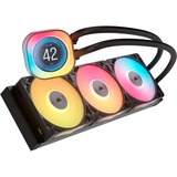 Corsair iCUE LINK TITAN 360 RX LCD RGB, Vandkøling Sort