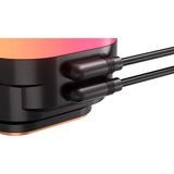 Corsair iCUE LINK TITAN 360 RX LCD RGB, Vandkøling Sort