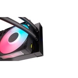 Corsair iCUE LINK TITAN 360 RX LCD RGB, Vandkøling Sort