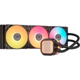 Corsair iCUE LINK TITAN 360 RX LCD RGB, Vandkøling Sort