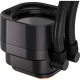 Corsair iCUE LINK TITAN 360 RX LCD RGB, Vandkøling Sort