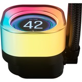 Corsair iCUE LINK TITAN 360 RX LCD RGB, Vandkøling Sort