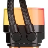 Corsair iCUE LINK TITAN 360 RX LCD RGB, Vandkøling Sort