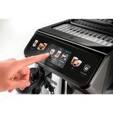 DeLonghi ECAM450.86.T, Kaffe/Espresso Automat Titanium/Sort