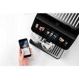 DeLonghi ECAM450.86.T, Kaffe/Espresso Automat Titanium/Sort