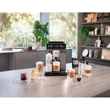 DeLonghi Kaffe/Espresso Automat Titanium/Sort