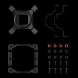 DeepCool AK400 Zero Dark, CPU køler Sort