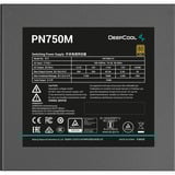 DeepCool  R-PN750M-FC0B-JGEU, PC strømforsyning Sort