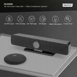 Digitus 4K Alt-i-en Video Bar Pro, Konferencesystem Sort