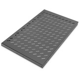 Digitus DN-19 TRAY1-1000-ECB tilbehør til rack, Det nederste rum Sort, Sort, 50 kg, 1U, Tyrkiet, 48,3 cm (19"), 5,2 kg