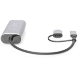 Digitus DN-3028 kabel kønsskifter USB-C USB 3.1 RJ-45 Grå, Adapter grå, USB-C USB 3.1, RJ-45, Grå