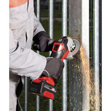 EINHELL TE-AG 18/115 Li Kit, Vinkelsliber Rød/Sort