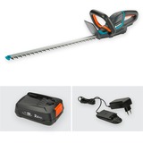 GARDENA ComfortCut 60/18V P4A Dobbeltklinge 3,1 kg, Hækkeklipper grå/Turkis, Batteri, 18 V, Lithium-Ion (Li-Ion), 3,1 kg