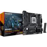 GIGABYTE B840M GAMING X WIFI6E, Bundkort Sort/Hvid