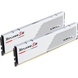 G.Skill Ripjaws S5 / F5-6000J3040F16GX2-RS5W hukommelsesmodul 32 GB 2 x 16 GB DDR5 Hvid, 32 GB, 2 x 16 GB, DDR5, 288-pin DIMM, Hvid