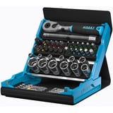 Hazet SmartCase bitsæt 2200SC-2, 50 dele, Bit sæt Sort/Blå