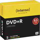 Intenso DVD+R DL 8,5 GB, DVD tomme medier 
