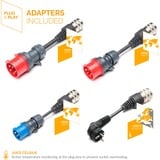 Juice Technology JUICE BOOSTER 2 German Traveller Set, Wallbox antracit/Sort