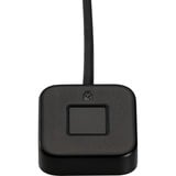 Kensington VeriMark skrivebord fingeraftryksnøgle, Sikkerhed Sort, 29 mm, 29 mm, 15 mm, 5,7 g, 140 g, 130 mm