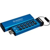 Kingston IronKey Keypad 200 128 GB, USB-stik 