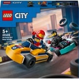 LEGO City Gokarts og racerkørere, Bygge legetøj Byggesæt, 5 År, Plast, 99 stk, 130 g