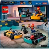 LEGO City Gokarts og racerkørere, Bygge legetøj Byggesæt, 5 År, Plast, 99 stk, 130 g