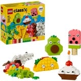 LEGO Classic Kreative madvenner, Bygge legetøj Byggesæt, 4 År, Plast, 150 stk, 181 g