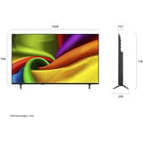 LG 55NU800B6LA.AEEQ, LED-tv Sort