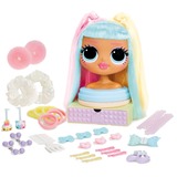 MGA Entertainment OMG Styling Head- Candylicious, Make-up og frisør hoved L.O.L. Surprise! OMG Styling Head- Candylicious, Dukke hårstylingssæt, 5 År