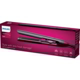 Philips 5000 series BHS510/00 hårstyler Glattejern Varm Sort 1,8 m, Hårglatter Sort, Glattejern, Varm, 120 °C, 230 °C, 30 sek./side, Sort