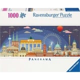 Ravensburger Puzzle Panorama - Nat i Berlin, Puslespil 