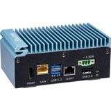 Shuttle Edge PC SPCEL02 0,46L størrelse PC Sort, Blå J6412 Intel® SoC BGA 1493 2 GHz, Barebone Turkis, 0,46L størrelse PC, Mini PC barebone, Intel® SoC, BGA 1493, DDR4-SDRAM, SATA