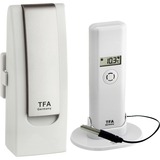 TFA WeatherHub smart home miljømæssig sensor Trådløs, Vejrstation Hvid, Fugtighed, Temperatur, Trådløs, Wi-Fi, 868 Mhz, -50 - 110 °C, LCD