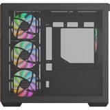 Thermaltake CA-1Z2-00M1WN-WS, Towerkabinet Sort/træ