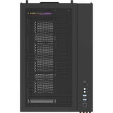 Thermaltake CA-1Z2-00M1WN-WS, Towerkabinet Sort/træ