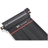 Thermaltake PCI-E 4.0 Extender 600mm 0,6 m, Forlængerledning Sort, 0,6 m, PCI-E x16 (Gen 3.0), PCI-E x16 (Gen 3.0), Hanstik, Hanstik, Lige