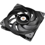 Thermaltake TOUGHFAN 14 Computerkabinet Ventilator 14 cm Sort 2 stk, Sag fan Sort, Ventilator, 14 cm, 500 rpm, 2000 rpm, 33,2 dB, 119,1 kubikfod/min.