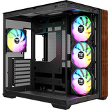Thermaltake View 380 WS ARGB, Towerkabinet Sort/træ