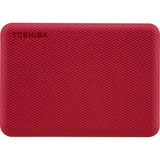 Toshiba Canvio Advance ekstern harddisk 2000 GB Rød Rød, 2000 GB, 2.5", 2.0/3.2 Gen 1 (3.1 Gen 1), Rød